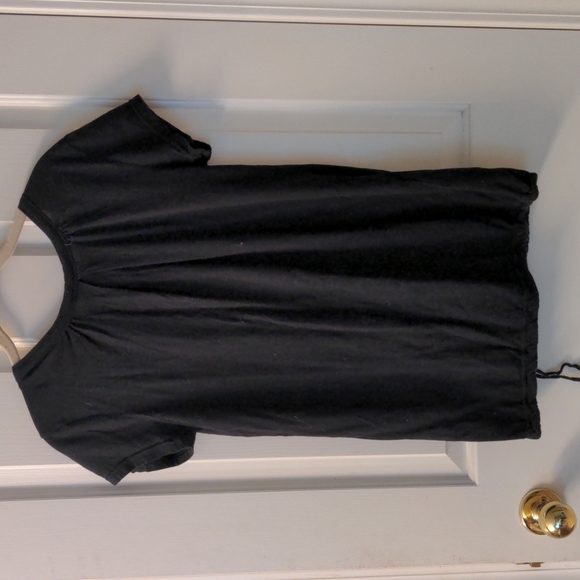 ❤️ Moda International Black Tee Sm - Picture 6 of 7